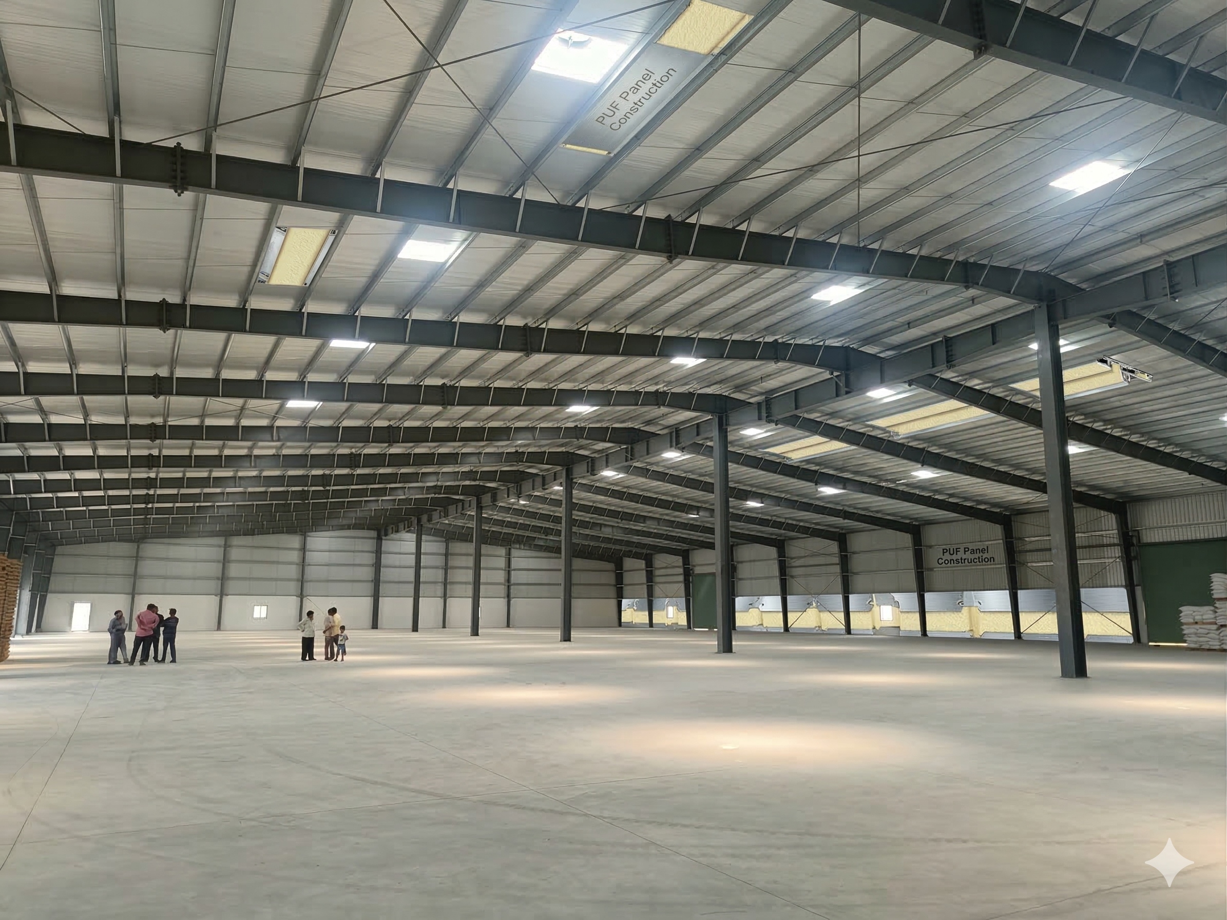 PUF Panel Industrial Warehouse Sanand Gujarat